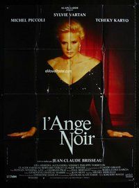 k187 L'ANGE NOIR French one-panel movie poster '94 sexy Sylvie Vartan!