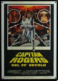 k537 BUCK ROGERS Italian one-panel movie poster '79 sci-fi comic strip!