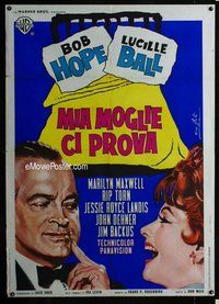 k555 CRITIC'S CHOICE Italian one-panel movie poster '63 Enzo Vistim art!