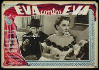 k025 ALL ABOUT EVE Italian photobusta movie poster '50 Baxter, Sanders