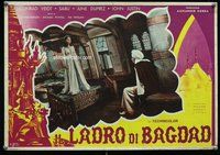 k064 THIEF OF BAGDAD Italian photobusta movie poster '40 Veidt