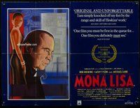 n130 MONA LISA British quad movie poster '86 Neil Jordan, Bob Hoskins