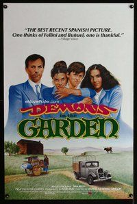 p123 DEMONS IN THE GARDEN int'l one-sheet movie poster '84 Sparacio art!