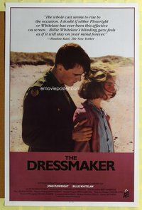 p131 DRESSMAKER one-sheet movie poster '88 English WWII romance!