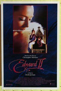 p136 EDWARD II one-sheet movie poster '91 Derek Jarman, Tilda Swinton