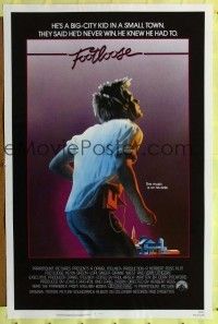 p155 FOOTLOOSE international one-sheet movie poster '84 dancing Kevin Bacon!