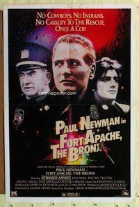 p158 FORT APACHE THE BRONX one-sheet movie poster '81 Paul Newman