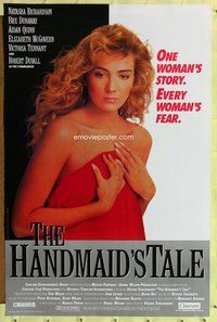 p171 HANDMAIDS TALE one-sheet movie poster '90 sexy Natasha Richardson!