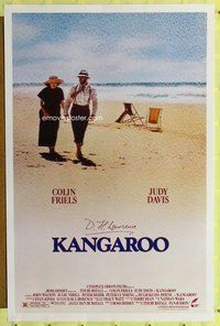 p200 KANGAROO one-sheet movie poster '86 D.H. Lawrence, Australian!