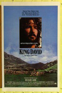 p202 KING DAVID one-sheet movie poster '85 Richard Gere, Woodward