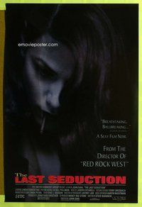 p205 LAST SEDUCTION one-sheet movie poster '93 Linda Fiorentino, noir!