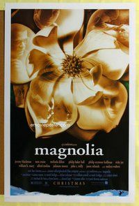 p222 MAGNOLIA DS advance one-sheet movie poster '99 Cruise, Julianne Moore