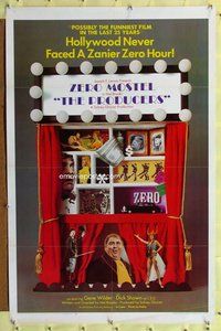p044 PRODUCERS one-sheet movie poster '67 Mel Brooks, Zero Mostel