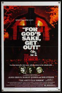s058 AMITYVILLE HORROR one-sheet movie poster '79 AIP, James Brolin