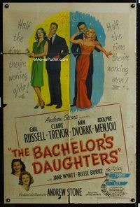 s082 BACHELOR'S DAUGHTERS one-sheet movie poster '46 Gail Russell, Trevor