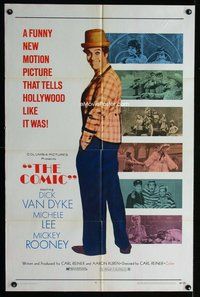 s172 COMIC one-sheet movie poster '69 Dick Van Dyke, Mickey Rooney