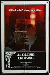 s181 CRUISING one-sheet movie poster '80 gay Al Pacino, William Friedkin