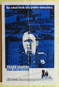 s194 DETECTIVE one-sheet movie poster '68 Frank Sinatra, Lee Remick