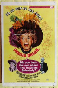 s198 DID YOU HEAR THE ONE ABOUT THE SALESLADY one-sheet movie poster '68
