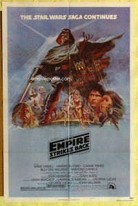 s216 EMPIRE STRIKES BACK style B 1sh movie poster '80 George Lucas