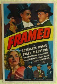 s237 FRAMED one-sheet movie poster '39 Constance Moore, Frank Albertson