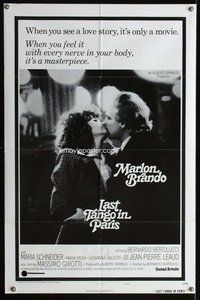 s348 LAST TANGO IN PARIS style B one-sheet movie poster R75 Marlon Brando