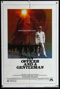 s492 OFFICER & A GENTLEMAN one-sheet movie poster '82 Richard Gere, Winger