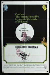 s558 PRUDENCE & THE PILL style B one-sheet movie poster '68 Deborah Kerr