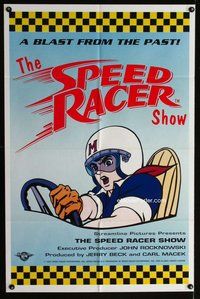 s665 SPEED RACER SHOW one-sheet movie poster R92 classic Japanese anime!