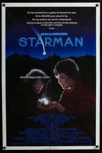 s675 STARMAN one-sheet movie poster '84 John Carpenter, Jeff Bridges