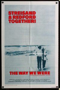 s803 WAY WE WERE one-sheet movie poster '73 Barbra Streisand, Redford