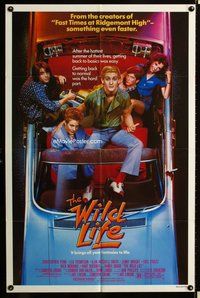 s825 WILD LIFE one-sheet movie poster '84 Lea Thompson, Christopher Penn