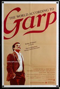 s836 WORLD ACCORDING TO GARP one-sheet movie poster '82 Robin Williams