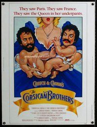 t021 CHEECH & CHONG'S THE CORSICAN BROTHERS Thirty by Forty movie poster '84