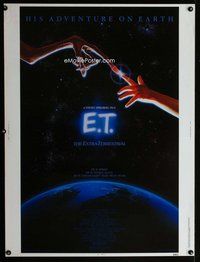 t030 ET Thirty by Forty movie poster '82 Steven Spielberg, John Alvin artwork!