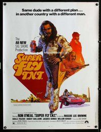t106 SUPER FLY TNT Thirty by Forty movie poster '73 Ron O'Neal, blaxploitation