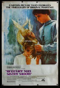 t144 BROTHER SUN SISTER MOON Forty by Sixty movie poster '73 Zeffirelli