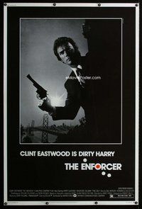 t129 ENFORCER Forty by Sixty movie poster '76 Clint Eastwood, Dirty Harry!