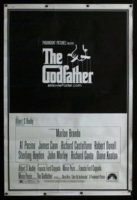 t158 GODFATHER Forty by Sixty movie poster '72 Francis Ford Coppola classic!