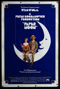 t175 PAPER MOON Forty by Sixty movie poster '73 scammers Tatum & Ryan O'Neal!