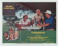w310 CADDYSHACK movie lobby card #6 '80 Chevy Chase, Rodney Dangerfield