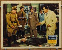 w008 CHARLIE CHAN IN PANAMA movie lobby card '40 Sidney Toler, Sen Yung