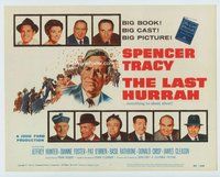 w118 LAST HURRAH movie title lobby card '58 John Ford, Spencer Tracy