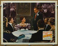 w487 NOB HILL movie lobby card '45 George Raft, Joan Bennett