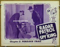 w535 RADAR PATROL VS SPY KING Chap 2 movie lobby card '49 serial!