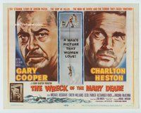 w209 WRECK OF THE MARY DEARE movie title lobby card '59 Cooper, Heston