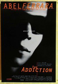 y013 ADDICTION one-sheet movie poster '95 Lili Taylor, Abel Ferrara