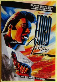 y015 ADVENTURES OF FORD FAIRLANE DS advance one-sheet movie poster '90