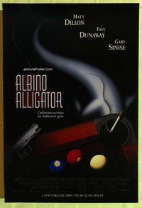 y018 ALBINO ALLIGATOR one-sheet movie poster '96 directed by Kevin Spacey!