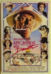 y025 APPOINTMENT WITH DEATH one-sheet movie poster '88 Agatha Christie